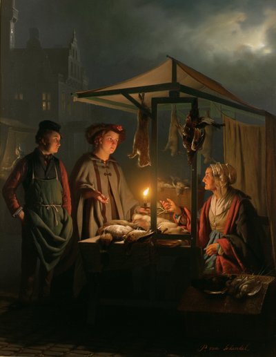 Der Wildhändler von Petrus van Schendel